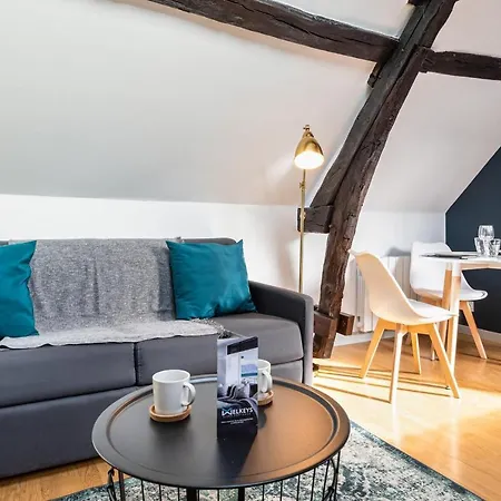 Nice And Charming Flat On The Old Roofs - Welkeys Lägenhet Rouen